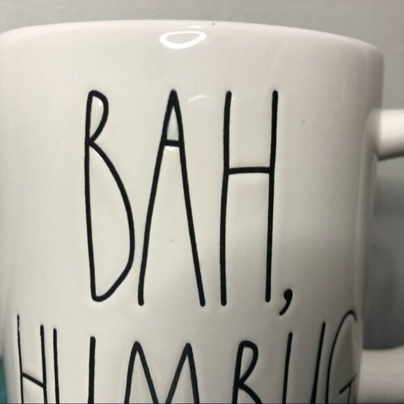 RAE Dunn Bah Humbug Mug Christmas Scrooge - Picture 3 of 10